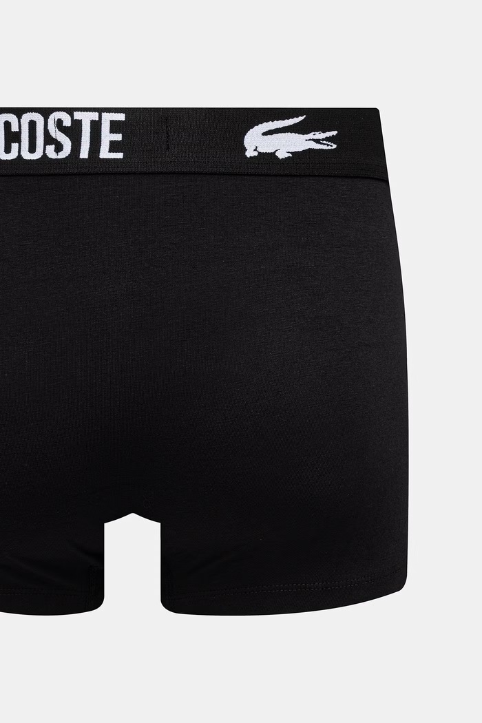 Lacoste oprijete boksarice moške bombažne z elastanom paket 5 kosov 5H9305