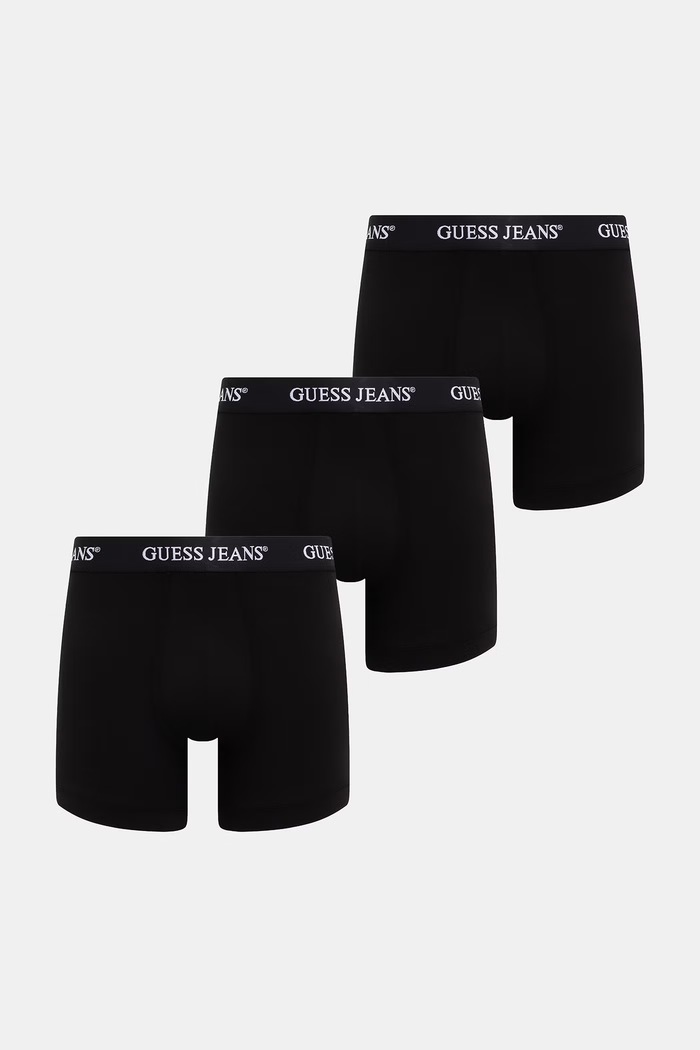 Guess Jeans boxeri 3-pack boxeri negru M4BZ45.K6YW1