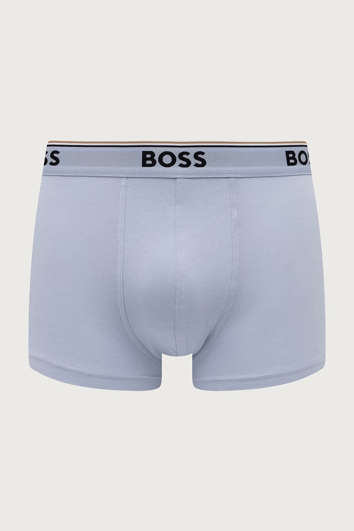 Oblečení BOSS Boxerky pánské 3-pack 50554693 modrá