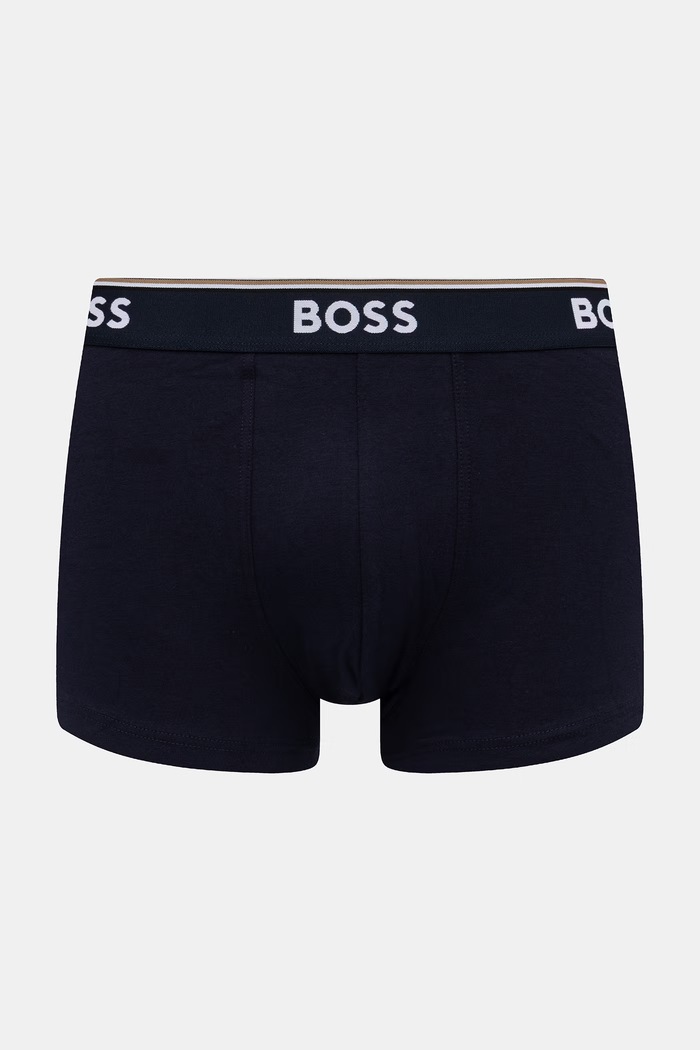 BOSS bokserki męskie 3-pack 50554693 niebieski SS26
