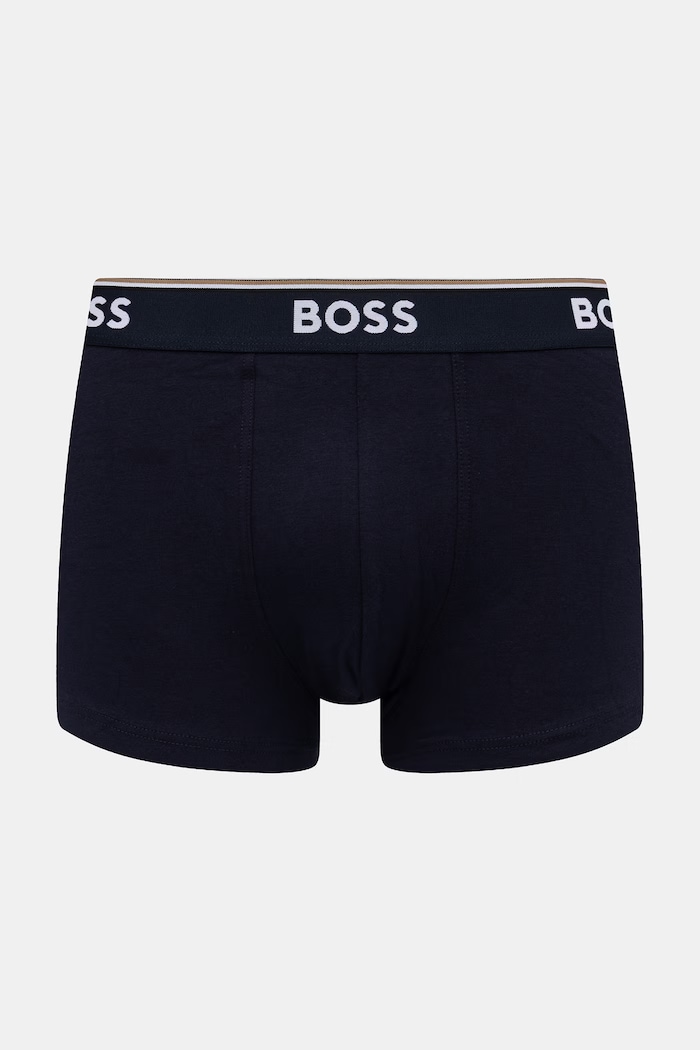 BOSS bokserki męskie 3-pack 50554693 niebieski SS26