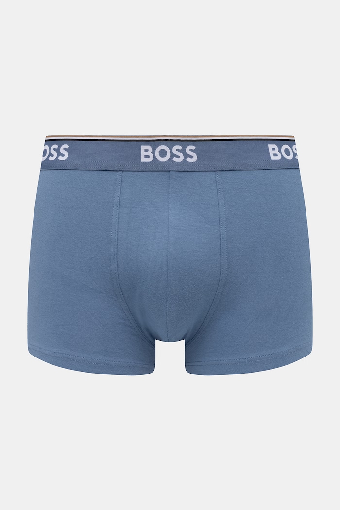 Odzież BOSS bokserki męskie 3-pack 50554693 niebieski