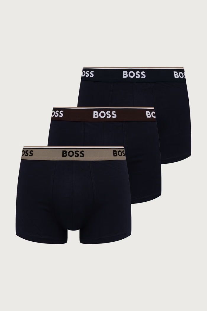 BOSS Bokserki męskie 3-pack granatowy 50554693