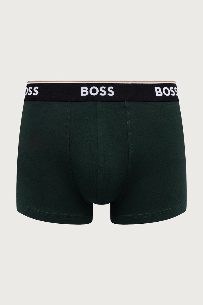Odzież BOSS Bokserki męskie 3-pack 50554693 zielony