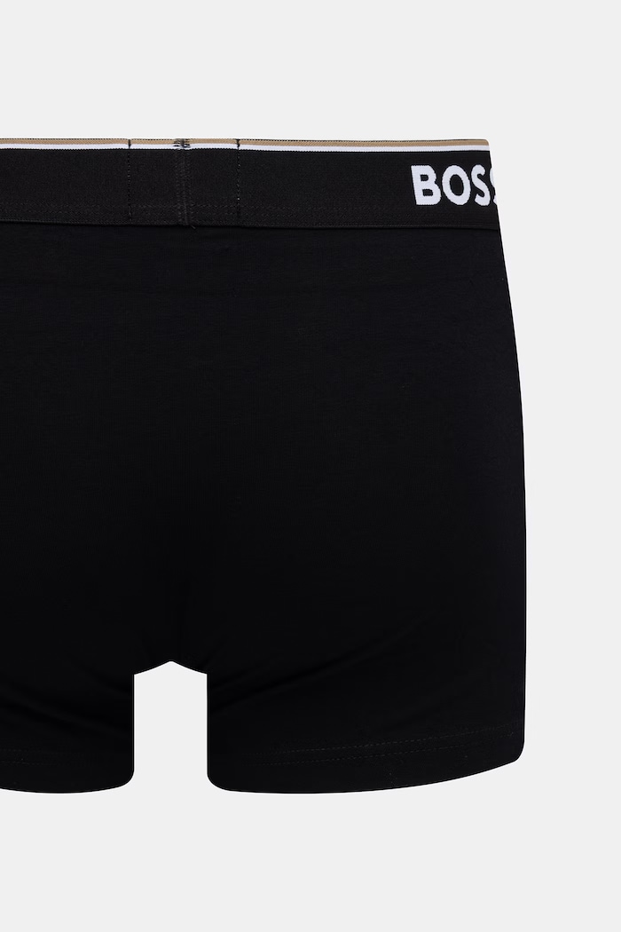 BOSS bokserki męskie 3-pack czarny 50554693