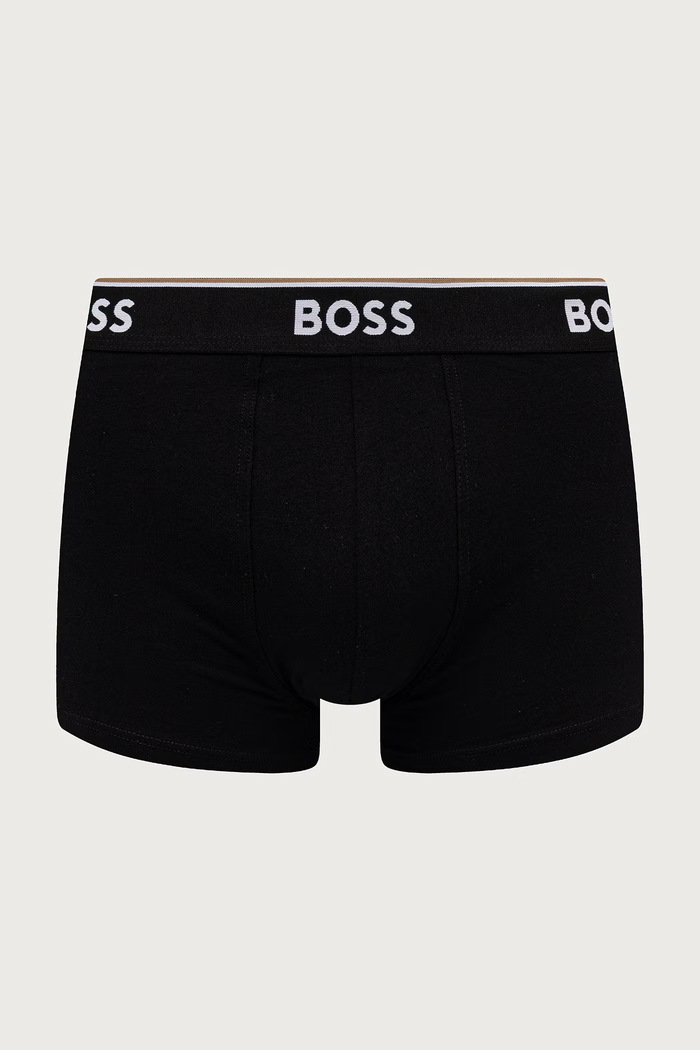 Boxerky pánské 3-pack BOSS 50554693 černá