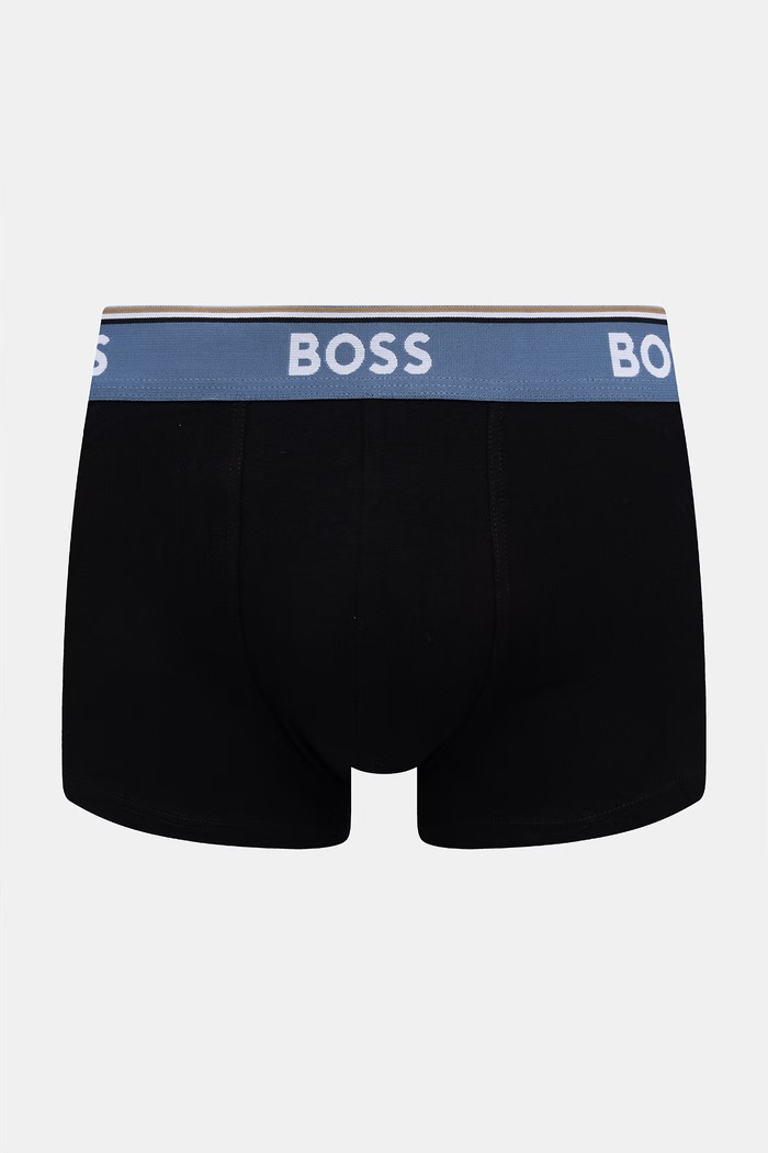 BOSS boxerky pánske 3-pak čierna 50554693