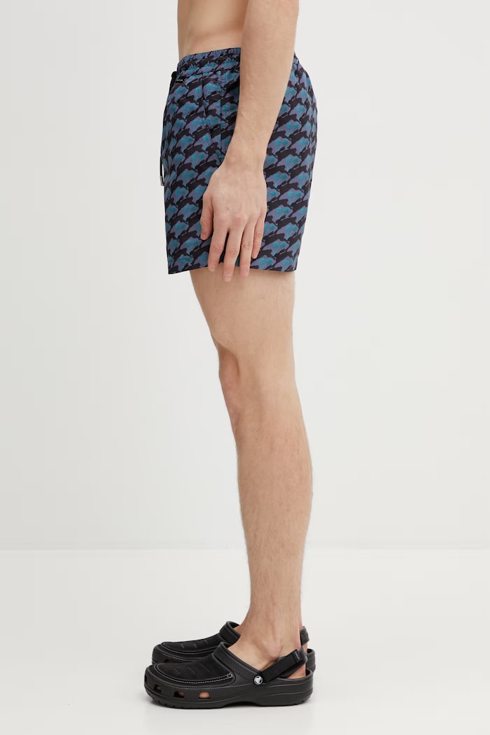 Paul Smith swim shorts HARE & PALM M1A.239B.U41674 blue SS26