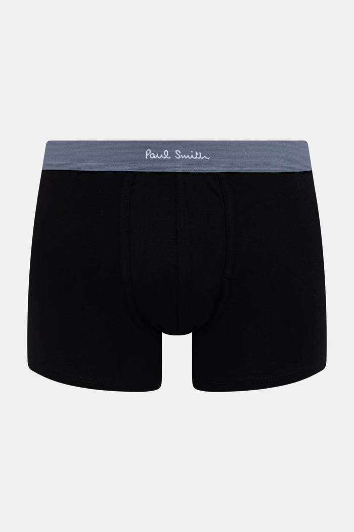 Abbigliamento Paul Smith 5 PACK BLK SIGN Boxer in cotone da uomo pacco da 7 M1A.914.M5PK2 nero