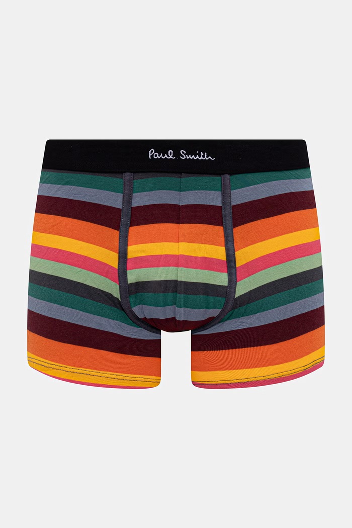 Paul Smith 7 PACK MIX ARST boxeri din bumbac pentru bărbați pachet de 7 M1A.914.M7PKQ negru SS26