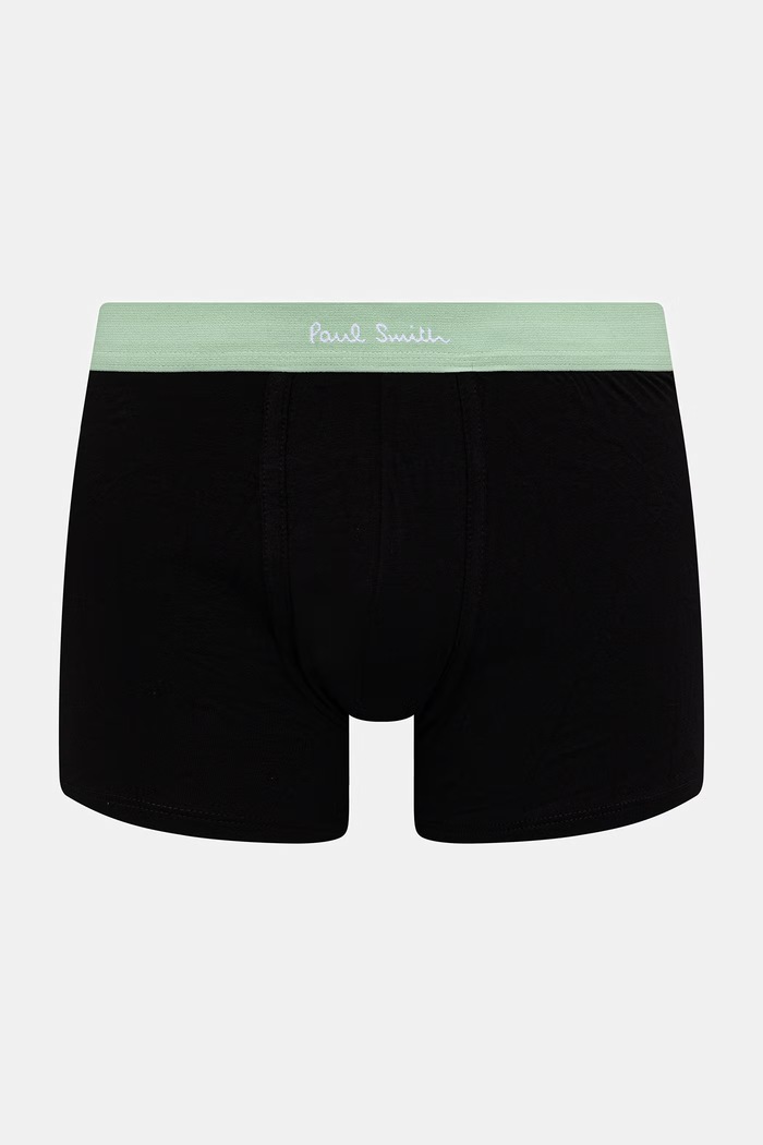 Paul Smith 7 PACK MIX ARST boxeri din bumbac pentru bărbați pachet de 7 negru M1A.914.M7PKQ