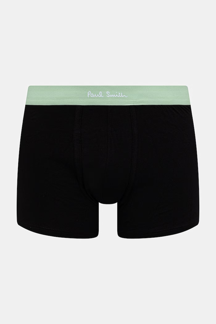 Paul Smith 7 PACK MIX ARST boxeri din bumbac pentru bărbați pachet de 7 negru M1A.914.M7PKQ