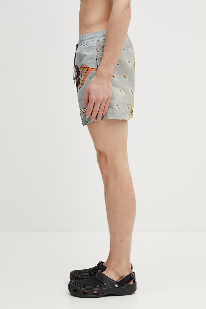 Plavkové šortky Paul Smith TEXTILE MIX PL M1A.239P.U41678 vícebarevná SS26