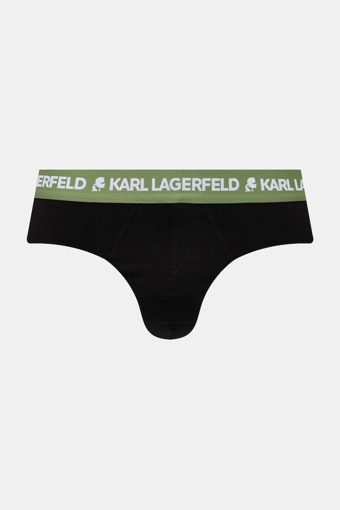 Karl Lagerfeld slip bărbați bumbac cu elastan pachet de 3 A1M47018 negru SS26