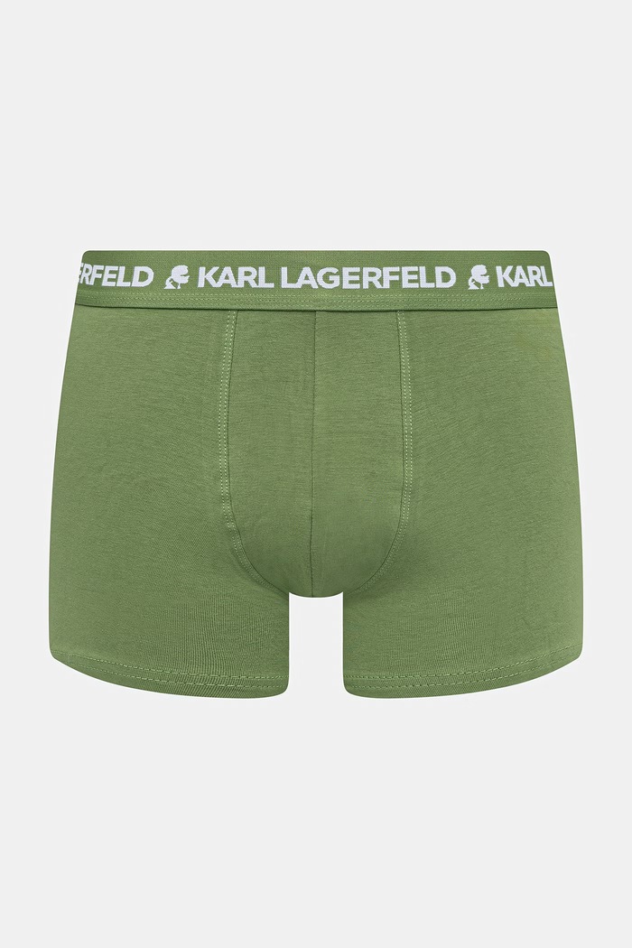 Îmbrăcăminte Karl Lagerfeld boxeri pentru bărbați pachet de 5 B2M47001 verde