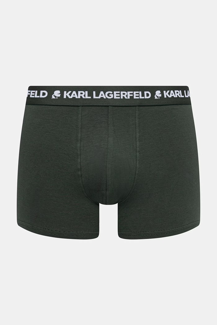 Karl Lagerfeld boxeri pentru bărbați pachet de 5 verde B2M47001