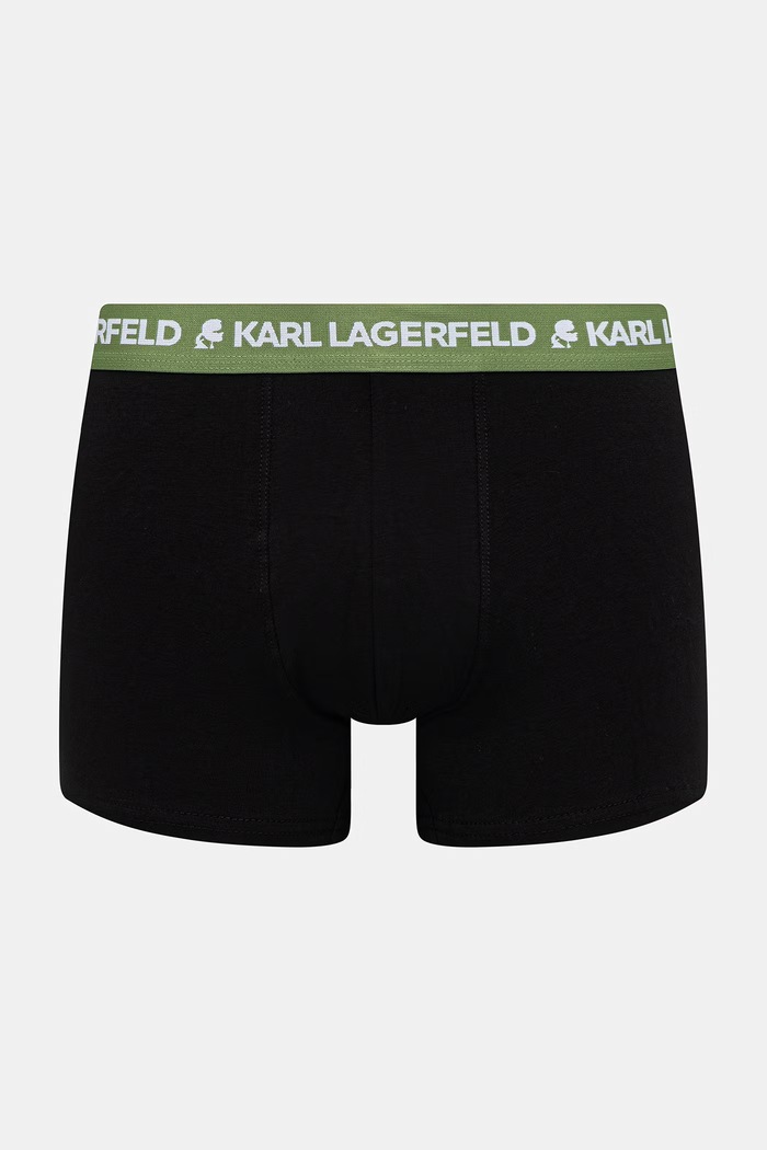 Karl Lagerfeld boxeri pentru bărbați pachet de 5 B2M47001 verde