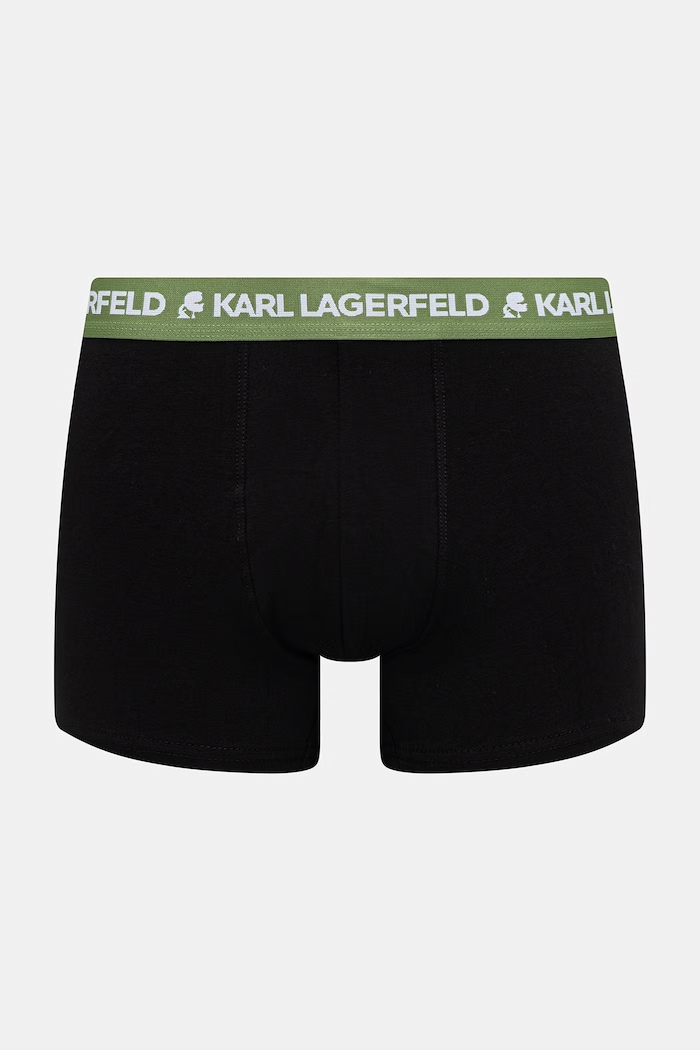 Karl Lagerfeld boxeri pentru bărbați pachet de 5 B2M47001 verde