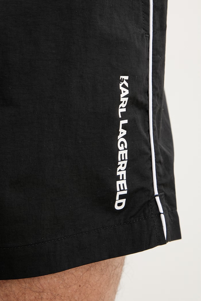 Karl Lagerfeld pantaloni scurți de baie pentru bărbați negru B2M46045