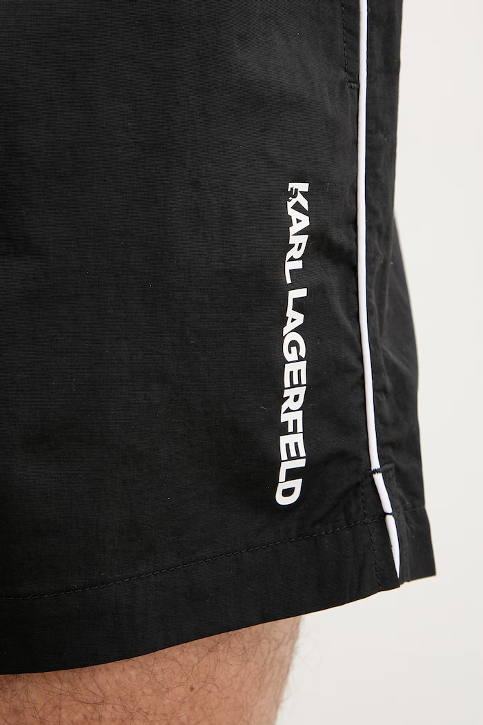 Karl Lagerfeld pantaloni scurți de baie pentru bărbați negru B2M46045