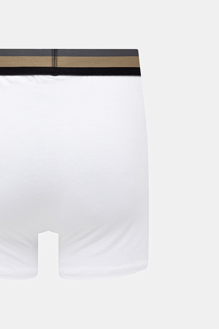 CR7 Cristiano Ronaldo bokserki męskie bawełniane z elastanem 3-pack 8100.49.718 biały