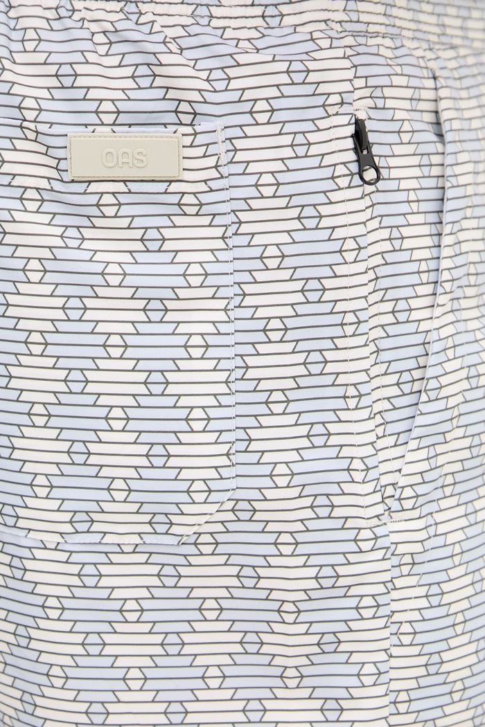 OAS pantaloncini da bagno da uomo blu 201001.1521