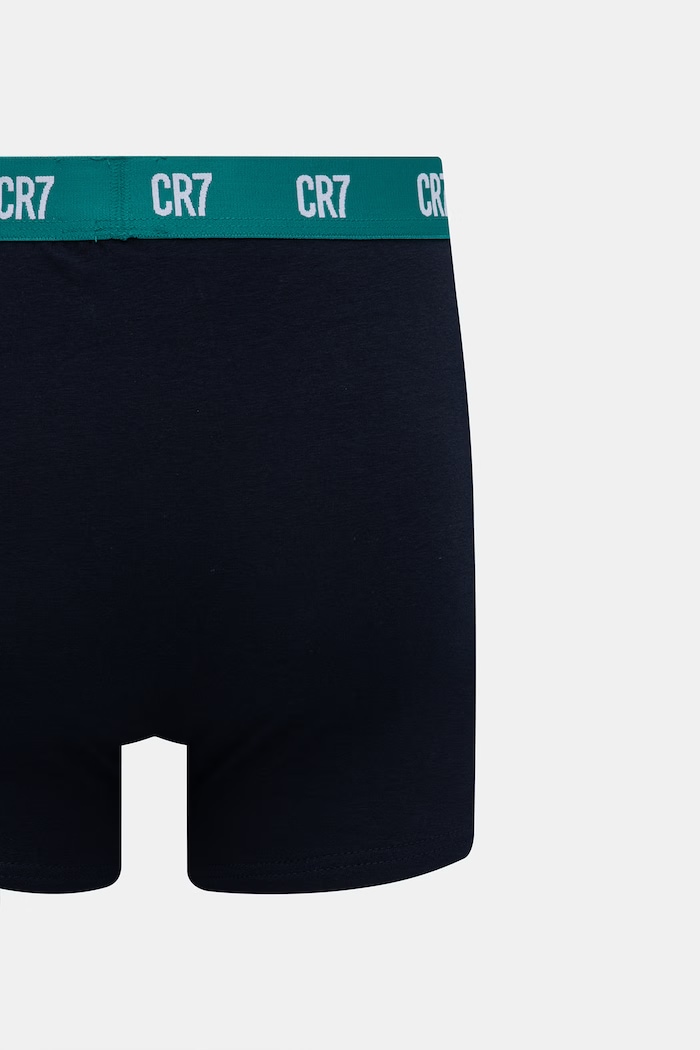 CR7 Cristiano Ronaldo bokserki dopasowane męskie bawełniane z elastanem 3-pack 8100.49.2788
