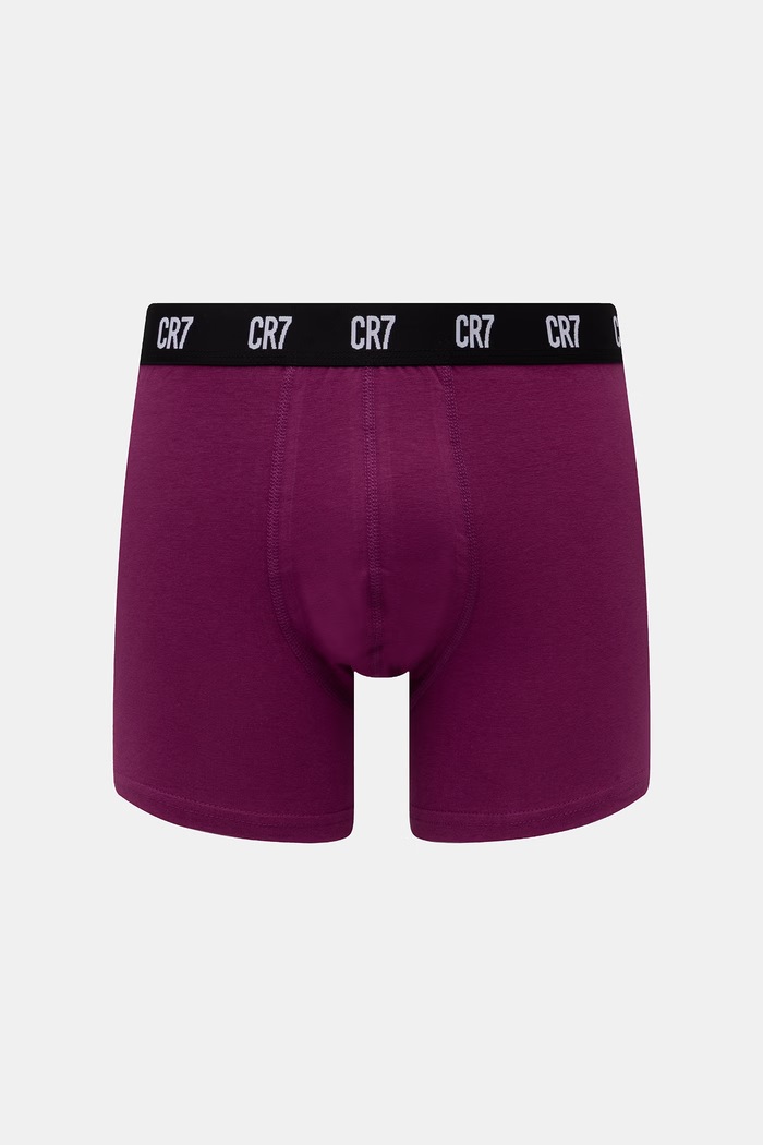 CR7 Cristiano Ronaldo boxeri mulați pentru bărbați, din bumbac cu elastan pachet de 4 8104.49.2510 gri SS26