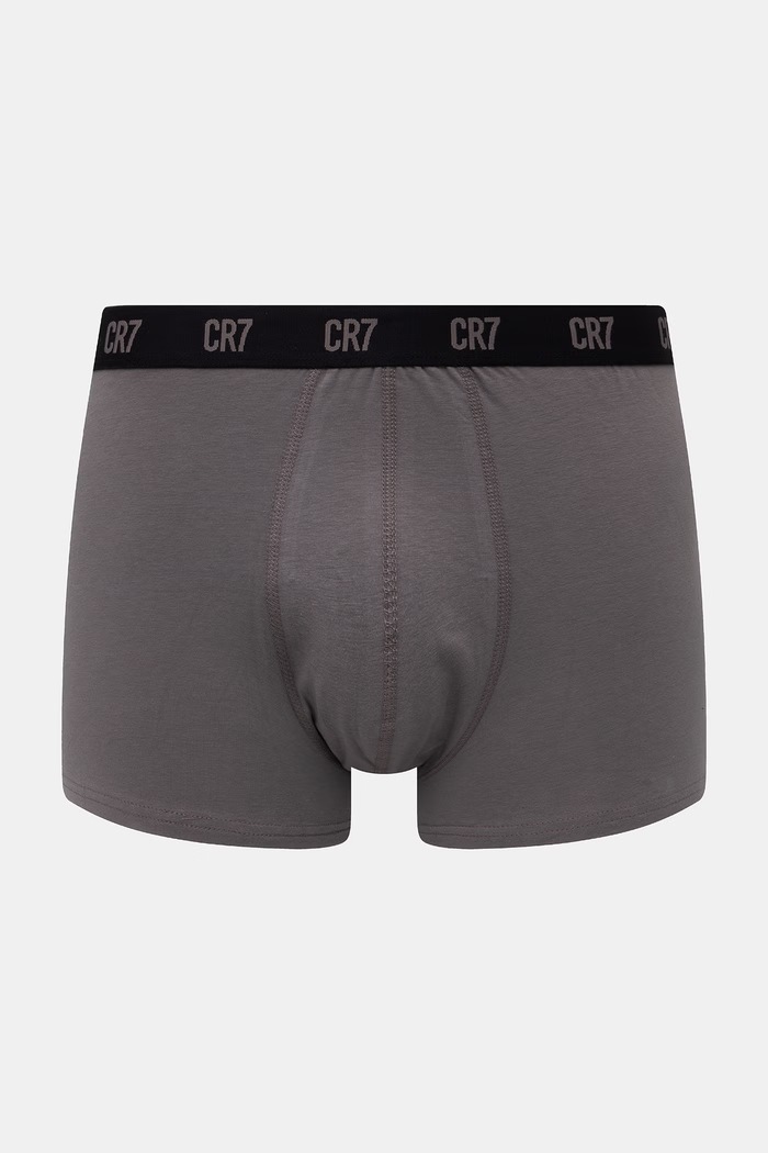 Îmbrăcăminte CR7 Cristiano Ronaldo boxeri mulați pentru bărbați, din bumbac cu elastan pachet de 4 8104.49.2511 verde