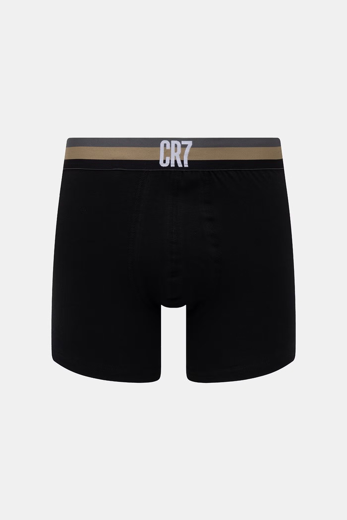 CR7 Cristiano Ronaldo bokserki dopasowane męskie bawełniane z elastanem 5-pack 8125.49.2358 biały