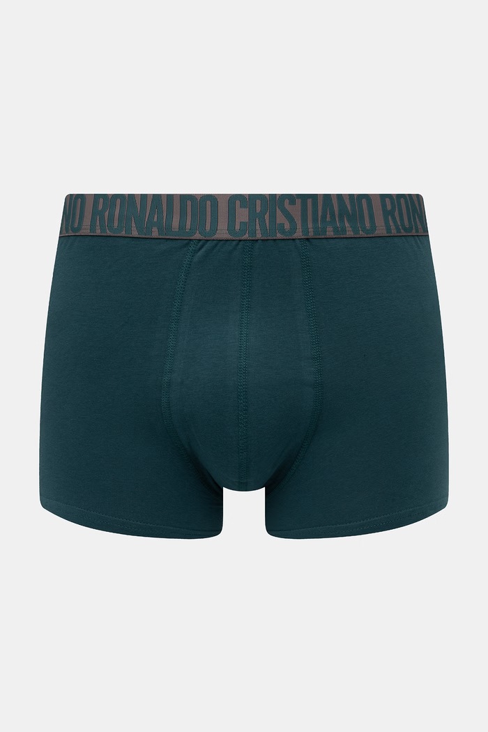 CR7 Cristiano Ronaldo priliehavé boxerky pánske bavlnené s elastanom 5-pak tmavomodrá 8125.49.2362