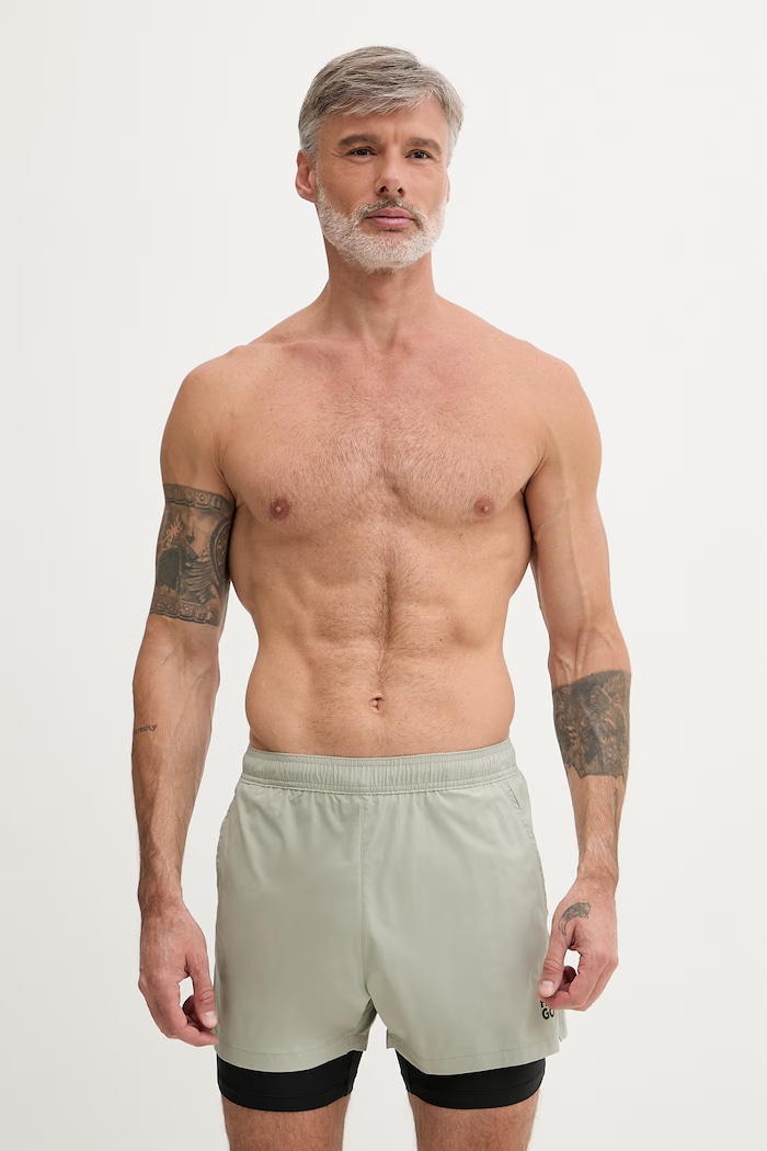 HUGO pantaloni scurți de baie pentru bărbați ACTIVE_SWIM_SHORTS verde 50561118