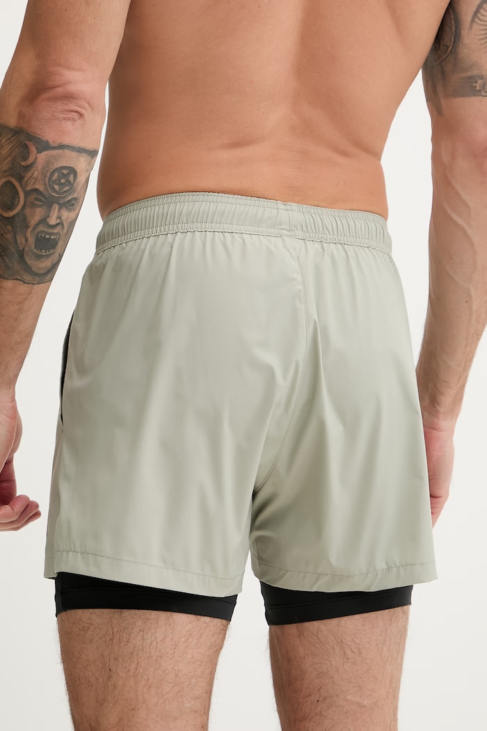 Îmbrăcăminte HUGO pantaloni scurți de baie pentru bărbați ACTIVE_SWIM_SHORTS 50561118 verde