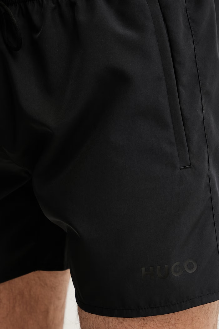 HUGO pantaloni scurți de baie pentru bărbați GALAXY_swim negru 50561128
