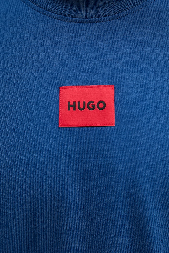 HUGO dvojdielne pyžamo pánske GALAXY SHORT SET 50559742 modrá