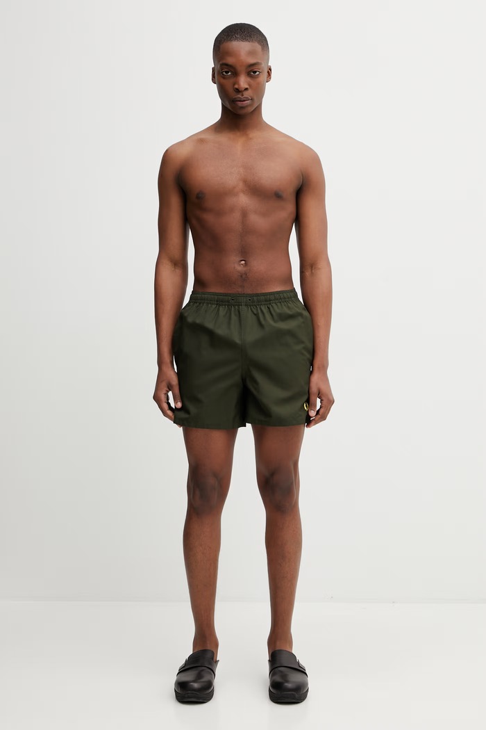 Fred Perry swim shorts S2303 green