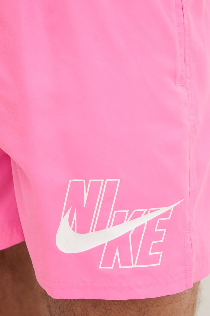 Nike pantaloni scurți de baie bărbătești roz NESSG574