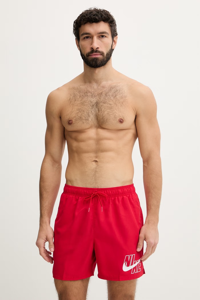 Nike Μαγιό σορτς κολύμβησης Ανδρικά κόκκινο NESSG574