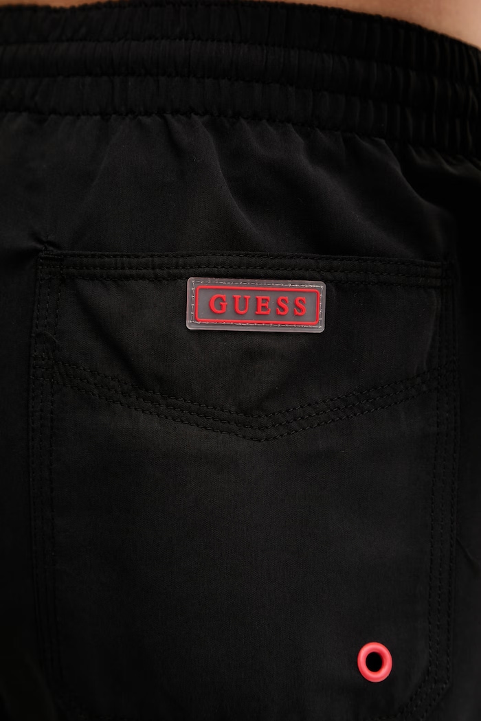 Guess pantaloni scurți de baie pentru bărbați F6GT24.WG282 negru