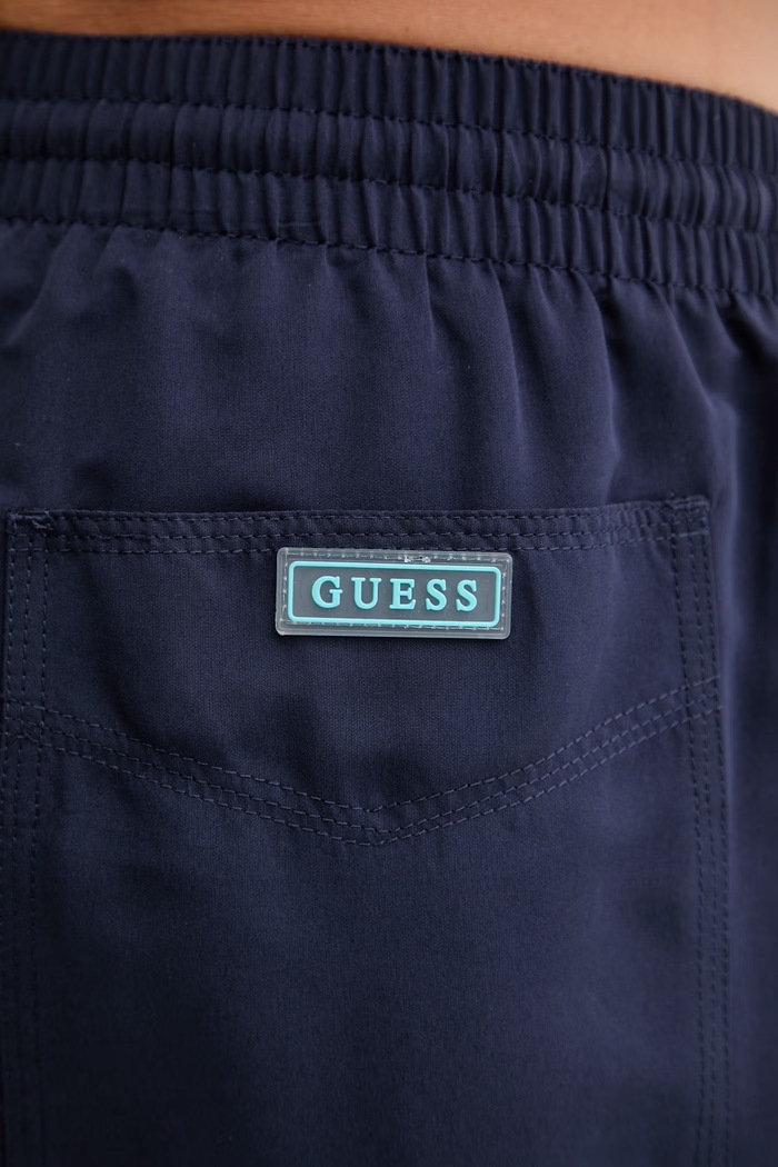 Guess pantaloni scurți de baie bărbătești F6GT25.WG282 bleumarin