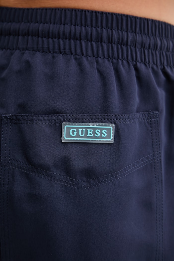 Guess pantaloni scurți de baie bărbătești F6GT25.WG282 bleumarin