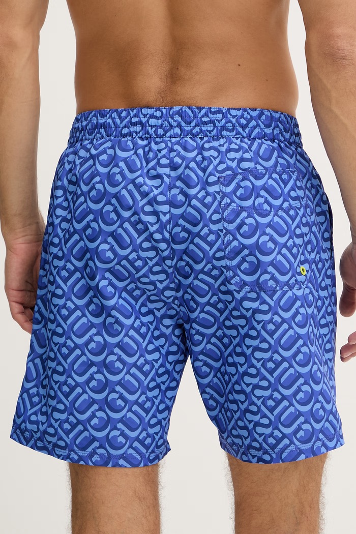 Îmbrăcăminte Guess pantaloni scurți de baie bărbați F6GT27.WG2A2 albastru