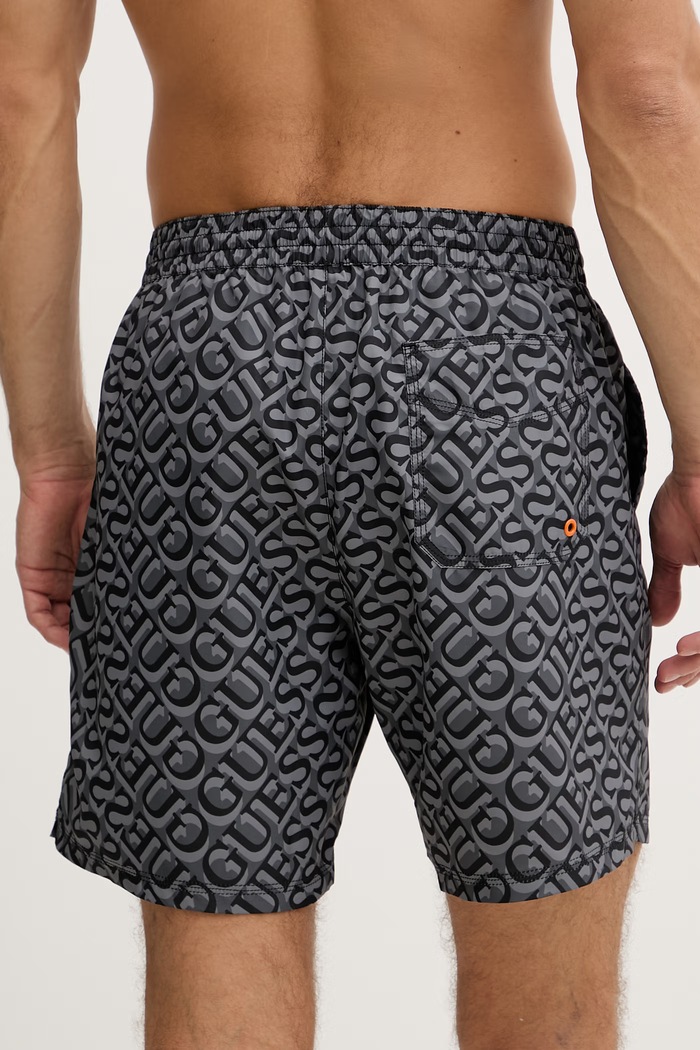 Îmbrăcăminte Guess pantaloni scurți de baie bărbătești F6GT27.WG2A2 gri