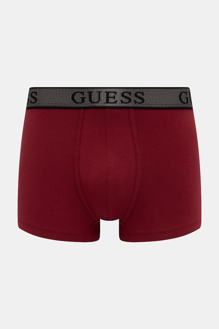 Oblečenie Guess boxerky pánske bavlnené s elastanom JOE 3-pack U5BG13.K6YW1 čierna