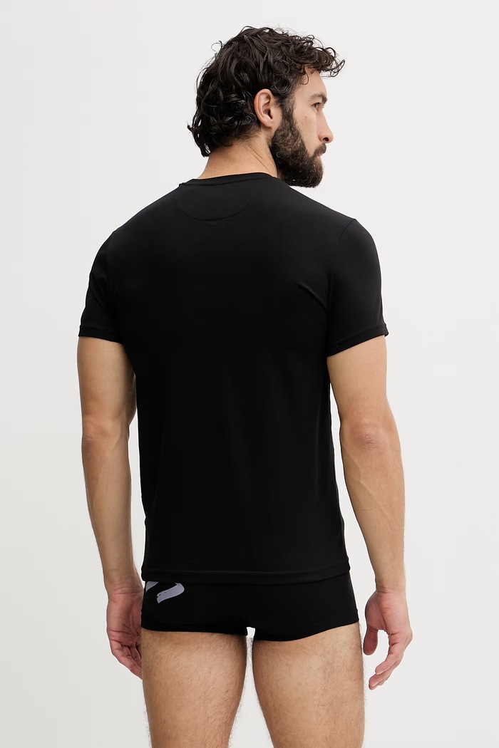Guess pyžamo pánske s bavlnou U5BG92.K6YW1 čierna SS26