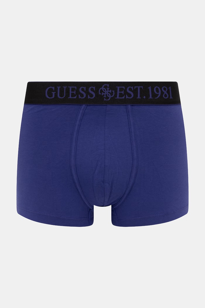 Oblečenie Guess boxerky pánske bavlnené s elastanom JOE 3-pak U6GG03.K6YW1 fialová