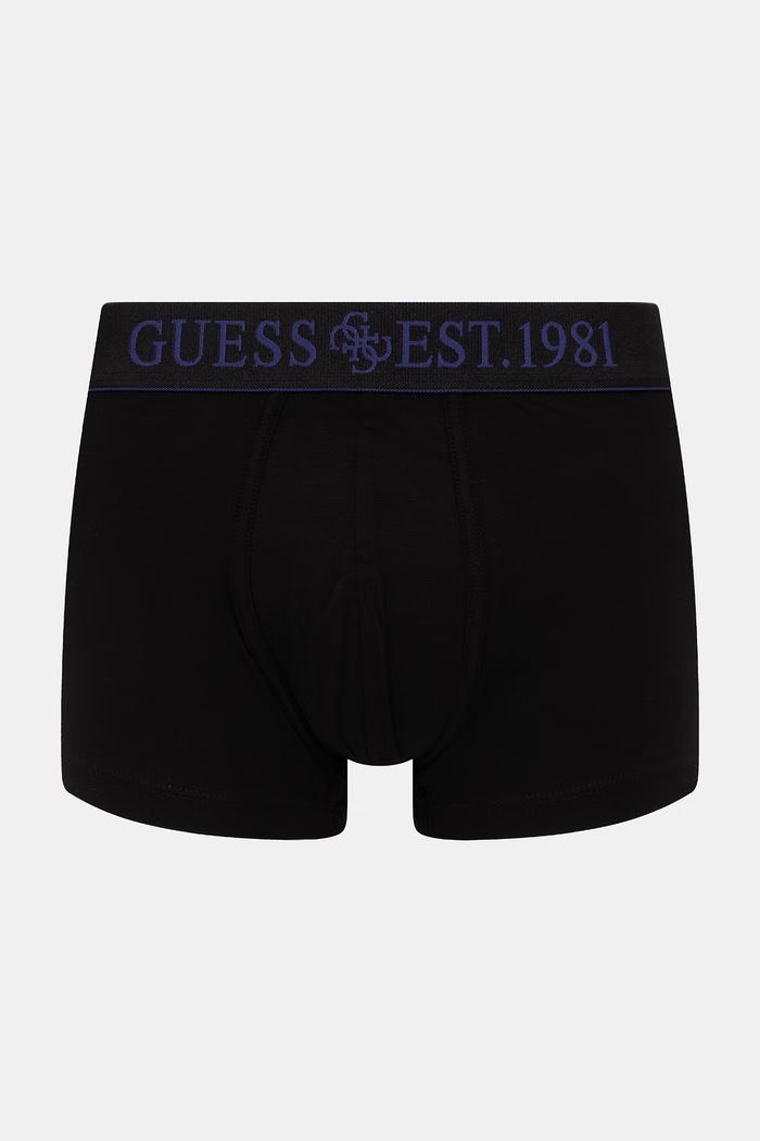 Guess boxerky pánske bavlnené s elastanom JOE 3-pak fialová U6GG03.K6YW1