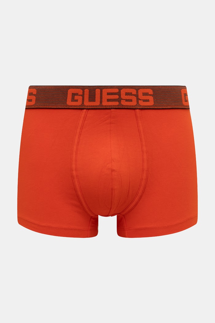 Oblečenie Guess boxerky pánske bavlnené s elastanom JOE 3-balenie U6GG13.K6YW1 sivá