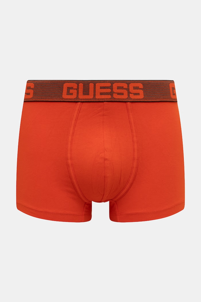 Oblečenie Guess boxerky pánske bavlnené s elastanom JOE 3-balenie U6GG13.K6YW1 sivá