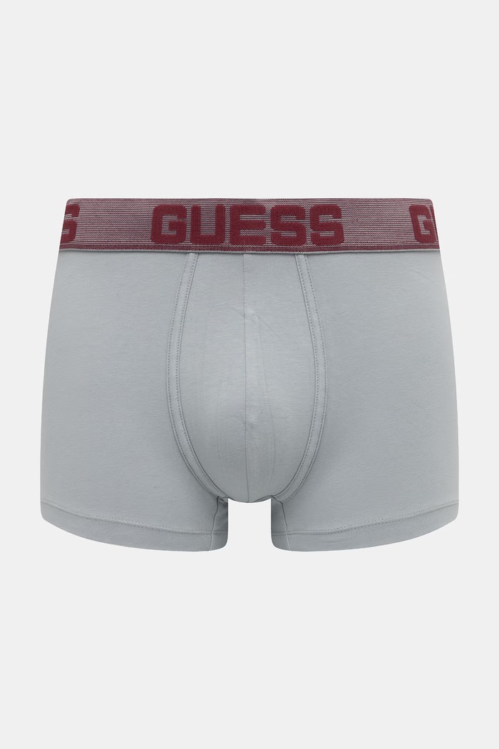 Guess boxerky pánske bavlnené s elastanom JOE 3-balenie sivá U6GG13.K6YW1